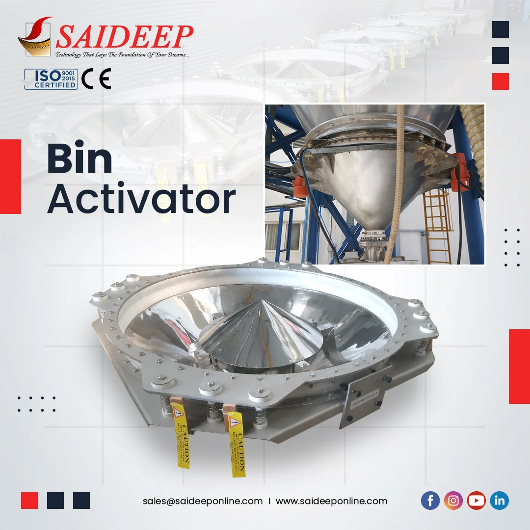 1800 mm diameter Saideep bin activator