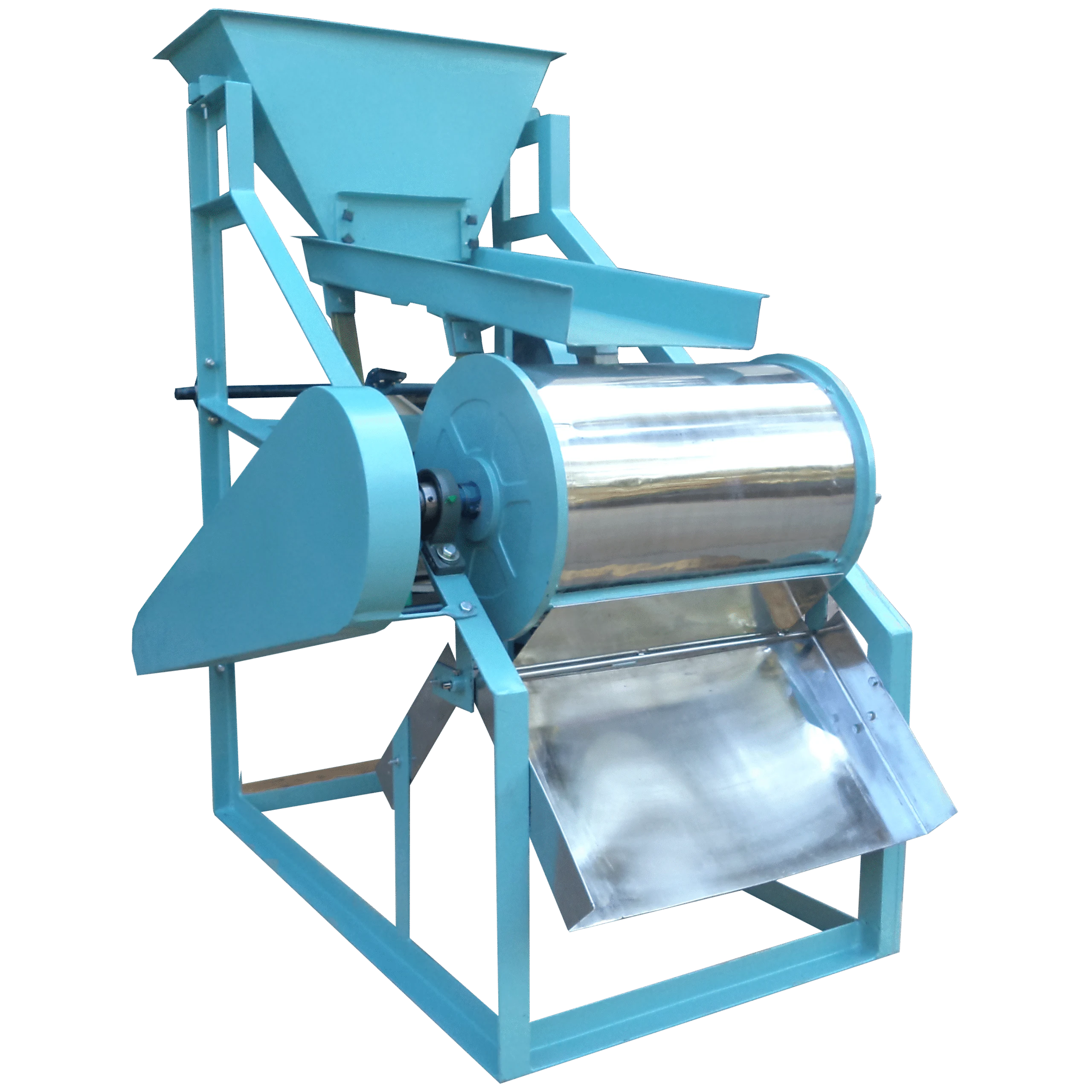 Drum type magnetic separator working principle