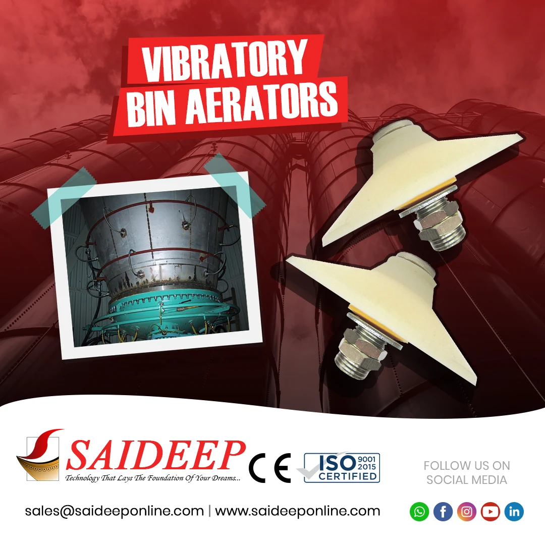 Saideep vibrating bin aerators